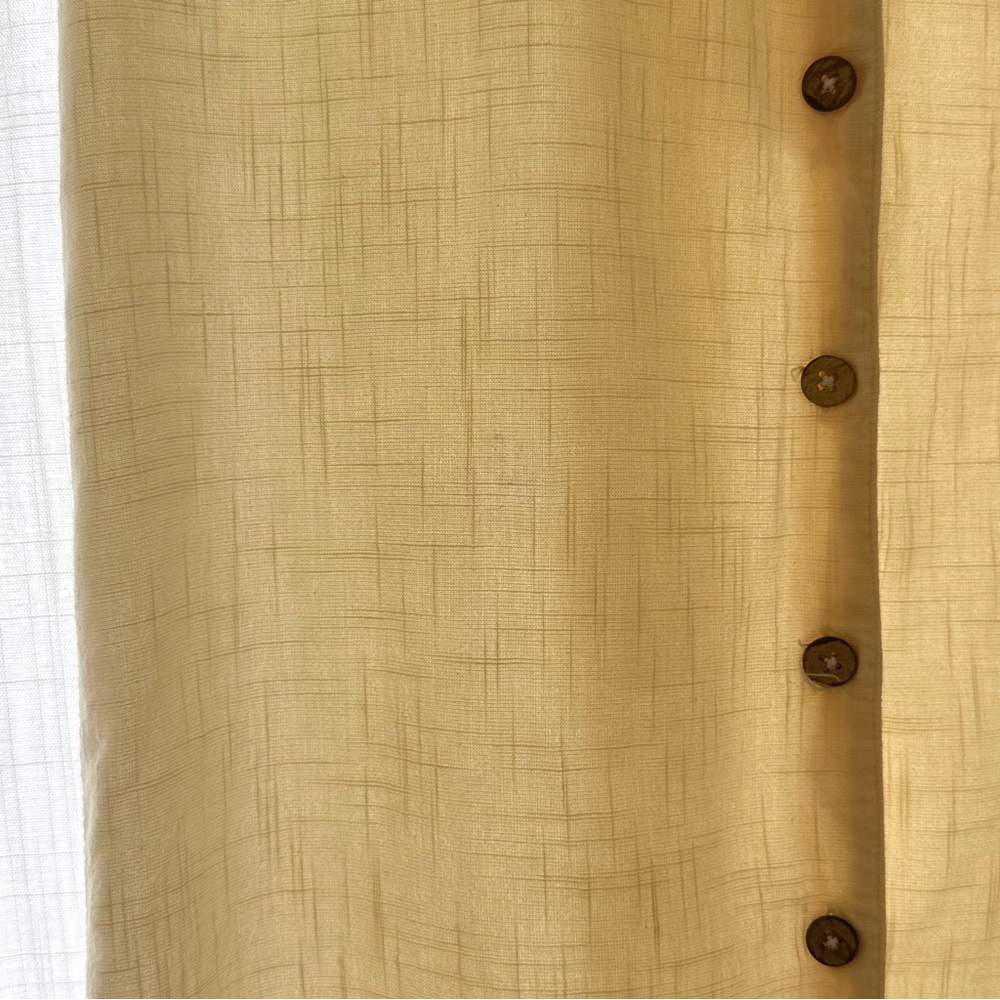 SUMMERY CLASSIC cotton overshirt dress, beachy coverup - Picture 4 of 6